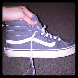 HIGH TOP VANS! SIZE 9.5! Barely Worn